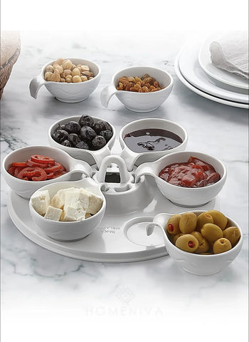 Sauce Breakfast Serving Plate Dinner Dish Large Food Box Jar Set Dishes Dinnerware Tableware Lunch Kitchen Accessories