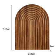 Decorative Wood Cutting Board for Kitchen Meal Prep & Serving Cake Breakfast Foods Cakes Coffee Afternoon Tea Meat Vegetables