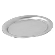 Stainless Steel Serving Plate - Durable for kitchen Food Dish Pan for Easy Meal Prep