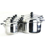 Stainless Steel Cookware Set Cookware 10pcs Soup Boiling Pot Sand Pot