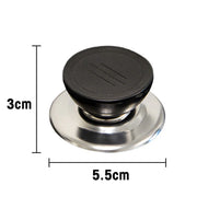 Kitchen Pot Lid Knobs Universal Pan Lid Holding Tops Replacement Lid Hand Grip Knob Handle Resistant Tool with Screwdriver gift