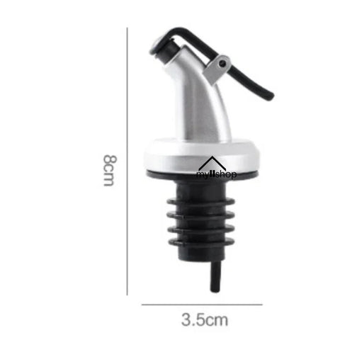 Oil Bottle Stopper  Liquor Dispenser ABS Lock Wine Pourers Flip Top Drink Wine Stopper Leak-proof Nozzle Bottle Cap Kitchen Tool