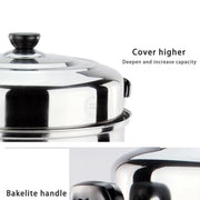 Stainless Steel Cookware Set Cookware 10pcs Soup Boiling Pot Sand Pot